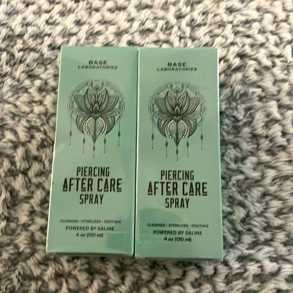 After care piercings spray